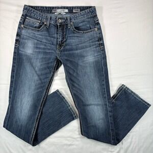 BKE Jake Straight Leg Jeans Mens 33XL Blue Denim Stretch Casual